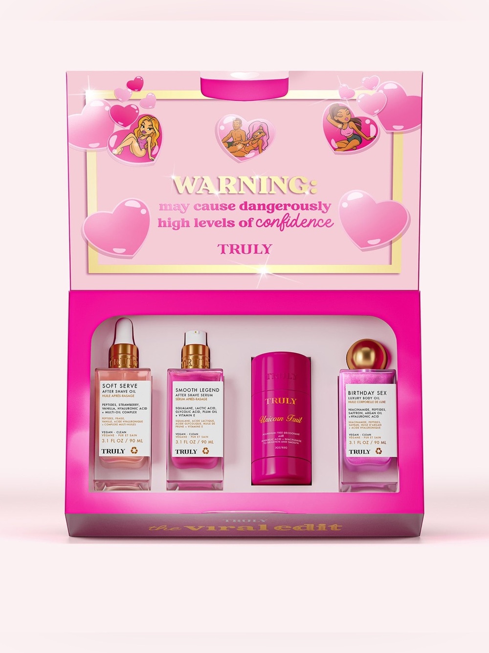 TRULY The Viral Edit Gift Set NWT NIB Retail $122